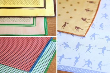 胸ポケットにポケットチーフでおしゃれをプラス