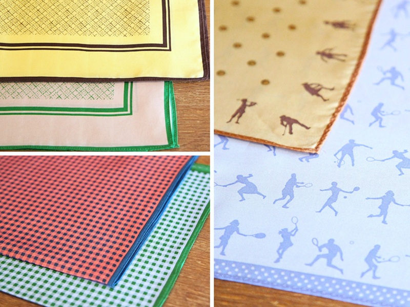 胸ポケットにポケットチーフでおしゃれをプラス