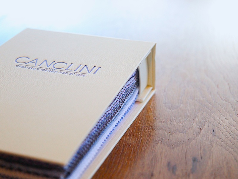 高級オーダーシャツ生地 CANCLINI(カンクリーニ)のバンチブック入荷